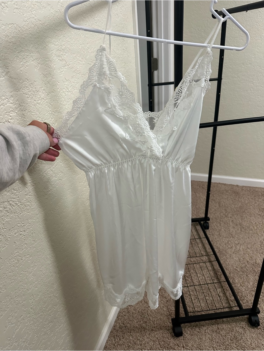 White Slip Dress